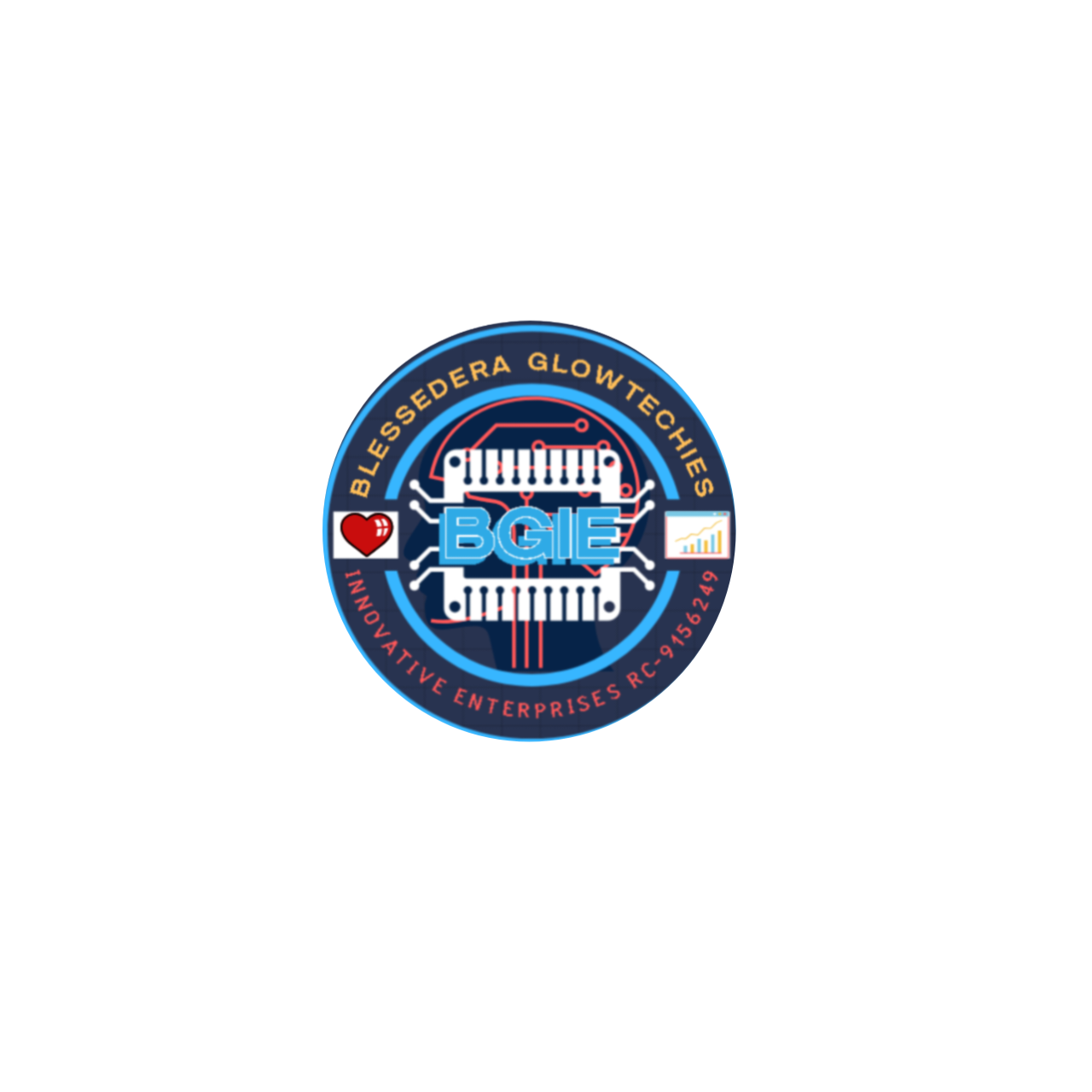 Blessedera GlowTechies Logo